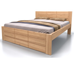 Luxus Nero bükk ágy - 200x180