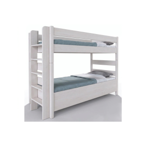 Bükk emeletes ágy Junior 12 200 x 90 cm fehér 